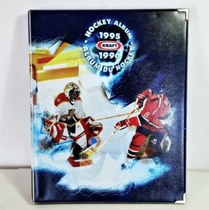 1995-1996 Kraft NHL Hockey Complete Factory Set in Binder